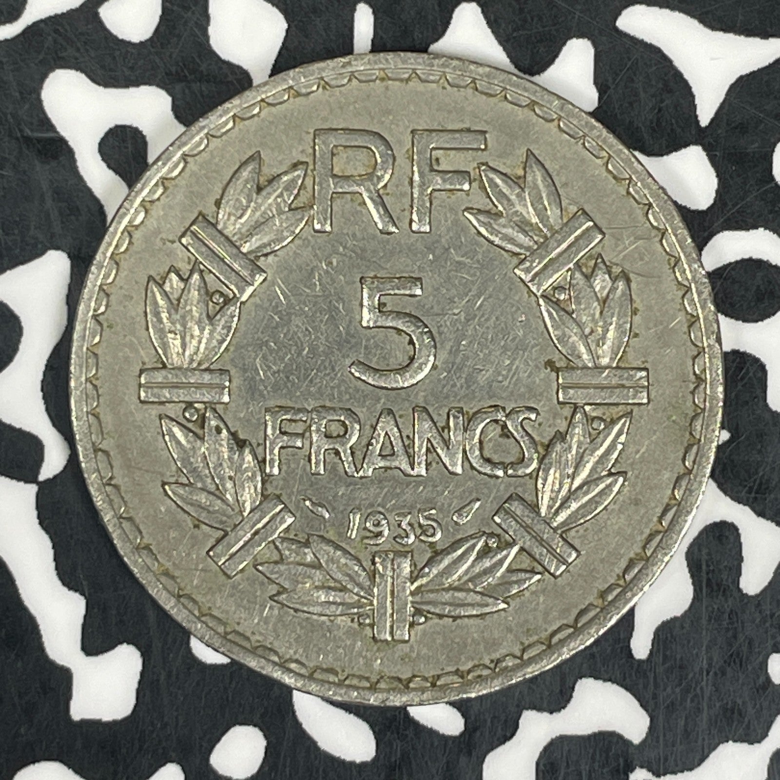 1935 France 5 Francs Lot#C5981