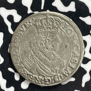 1661-TT Poland 6 Groschen Lot#T7731 Silver!