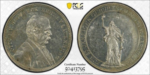 1895 Germany Otto Von Bismarck 80th Birthday Medal PCGS SP61 Lot#G8847 Silver!