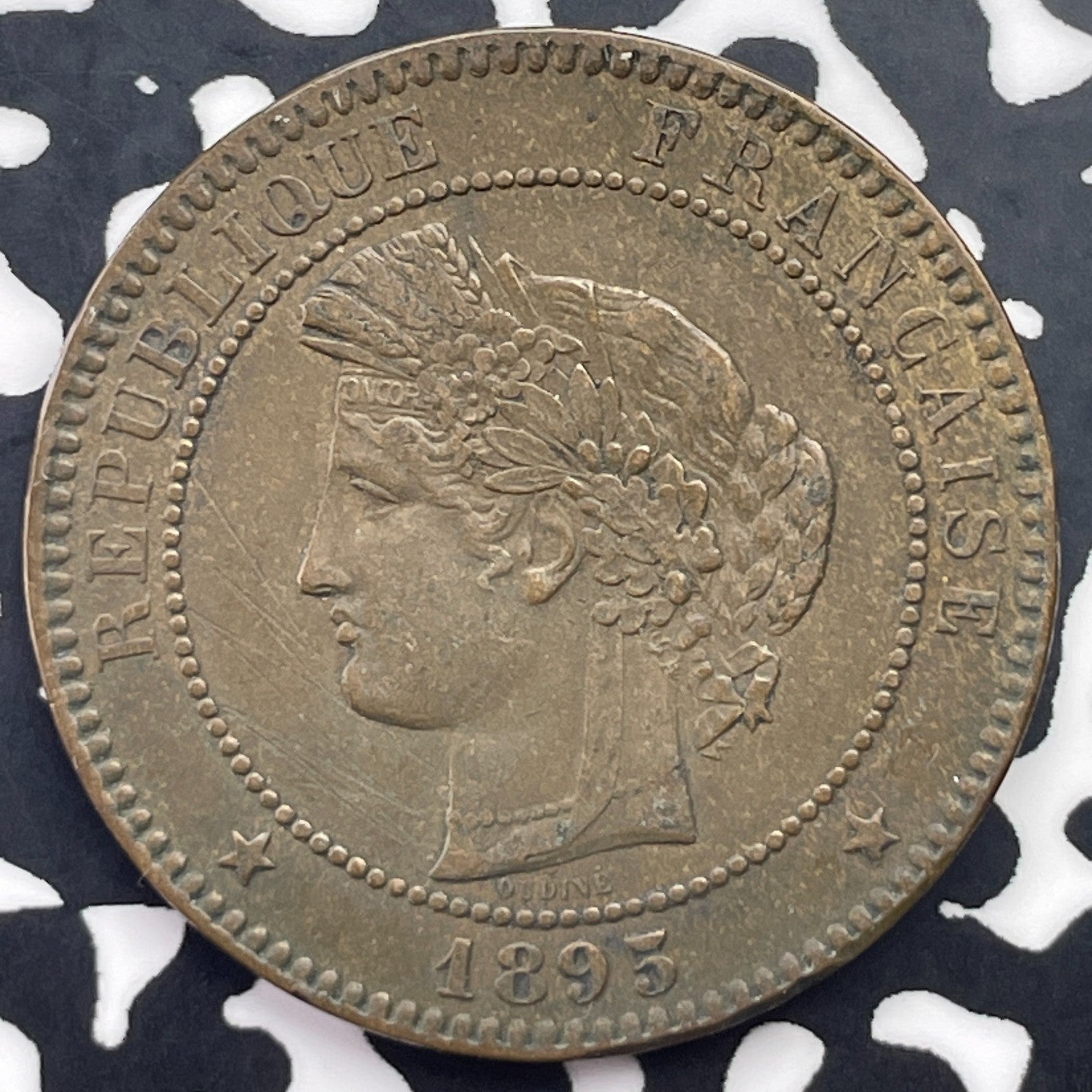 1895-A France 10 Centimes Lot#C2649 Nice!