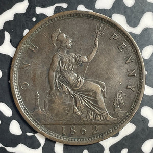 1862 Great Britain 1 Penny Lot#T3788 Nice!
