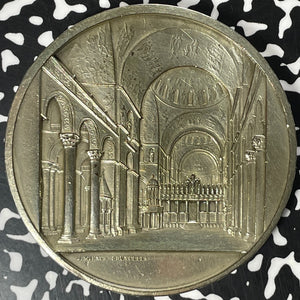 (1850) Belgium/Italy Basilica Of St. Mark In Venice Medal Lot#OV1462 Cleaned