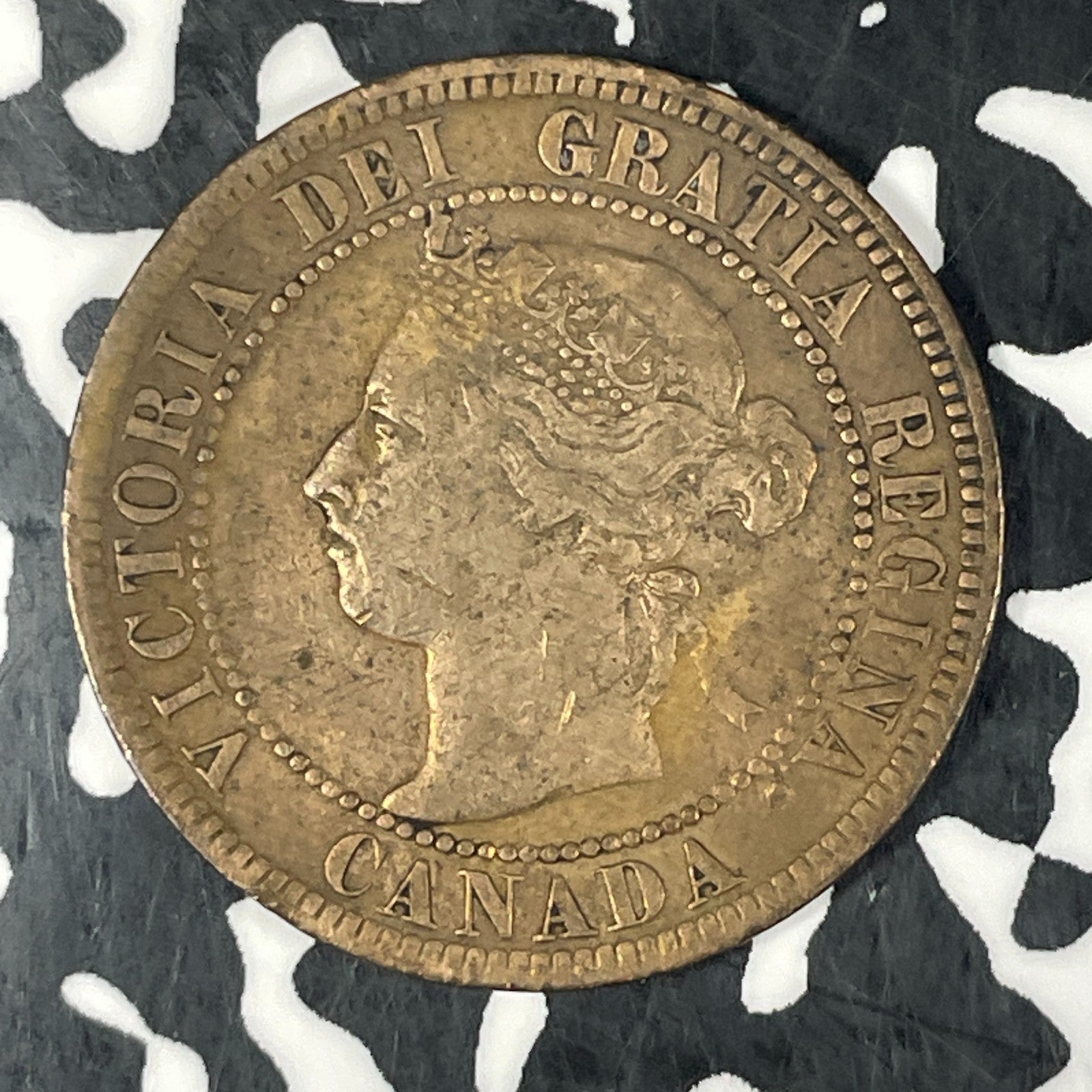1897 Canada Large Cent Lot#C6445 Old Cleaning