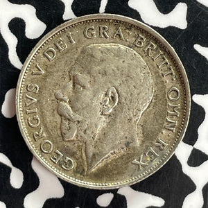 1919 Great Britain 1 Shilling Lot#T7330 Silver!