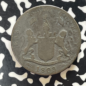1808 India Madras Presidency 20 Cash Lot#T5683