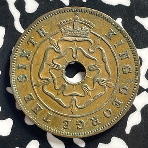1952 Southern Rhodesia 1 Penny Lot#C0842 Nice!