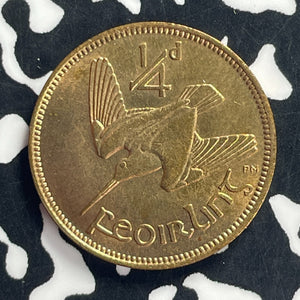 1953 Ireland Farthing Lot#T9214 High Grade! Beautiful!