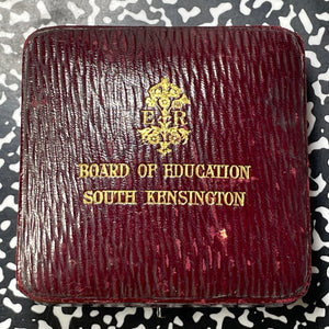 1908 G.B. Edward VII South Kensington Board Of Education Award Medal Lot#B2365