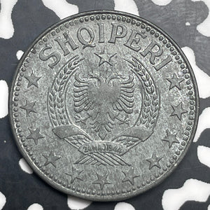 1957 Albania 2 Leke Lot#C0900 High Grade! Beautiful!