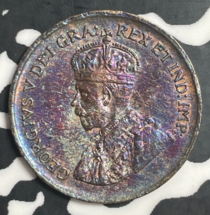 1929 Canada Small Cent Lot#T3623 Beautiful Detail, Questionable Color