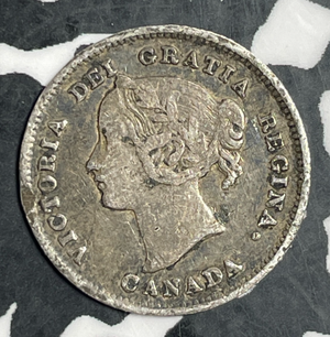 1901 Canada 5 Cents Lot#T3357 Silver!