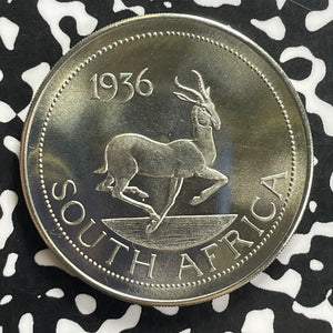 1936 South Africa Edward VIII Fantasy Crown Lot#C0080 KM#XM1