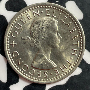 1963 New Zealand 3 Pence Threepence Lot#E7625 High Grade! Beautiful!