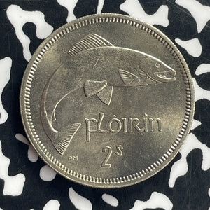 1964 Ireland 1 Florin Lot#T8878 High Grade! Beautiful!