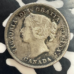 1901 Canada 5 Cents Lot#T3475 Silver!