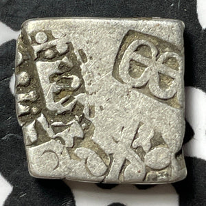 (322-185 BC) Ancient India Mauryan Empire 1 Karshapana Lot#D7565 Silver!