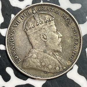 1904-H Newfoundland 20 Cents Lot#T2414 Silver!