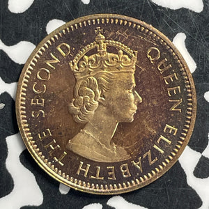1955 Eastern Caribbean Territories 1/2 Cent Lot#C0581 Proof!