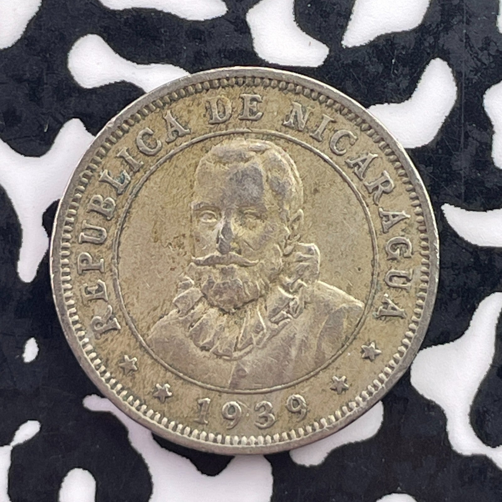 1939 Nicaragua 10 Centavos Lot#C5950