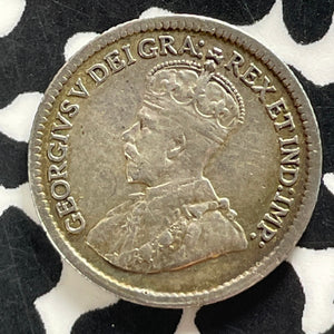 1915 Canada 5 Cents Lot#T4857 Silver! Key Date!