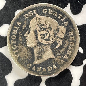 1900 Canada 5 Cents Lot#T4851 Silver! Nice! Oval '0'