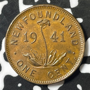 1941 Newfoundland Small Cent Lot#E4952 High Grade! Beautiful!