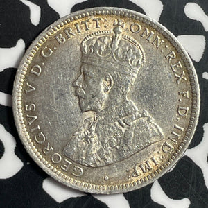 1914-H British West Africa 1 Shilling Lot#T1500 Silver!