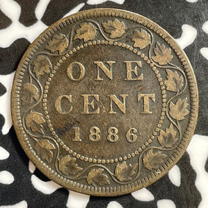 1886 Canada Large Cent Lot#E3424