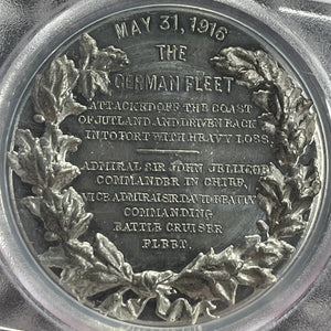 1916 G.B. WWI Battle Of Jutland Medal PCGS MS63 Lot#GV677 BHM#4124, Eimer-1951