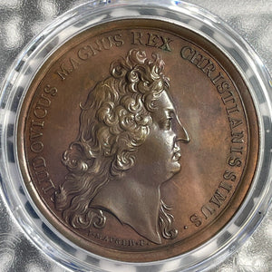 "1676" France Capture Of Conde Restrike Medal PCGS MS63BN Lot#G7750 Divo-153