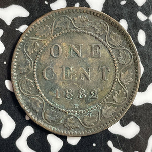 1882-H Canada Large Cent Lot#E1309