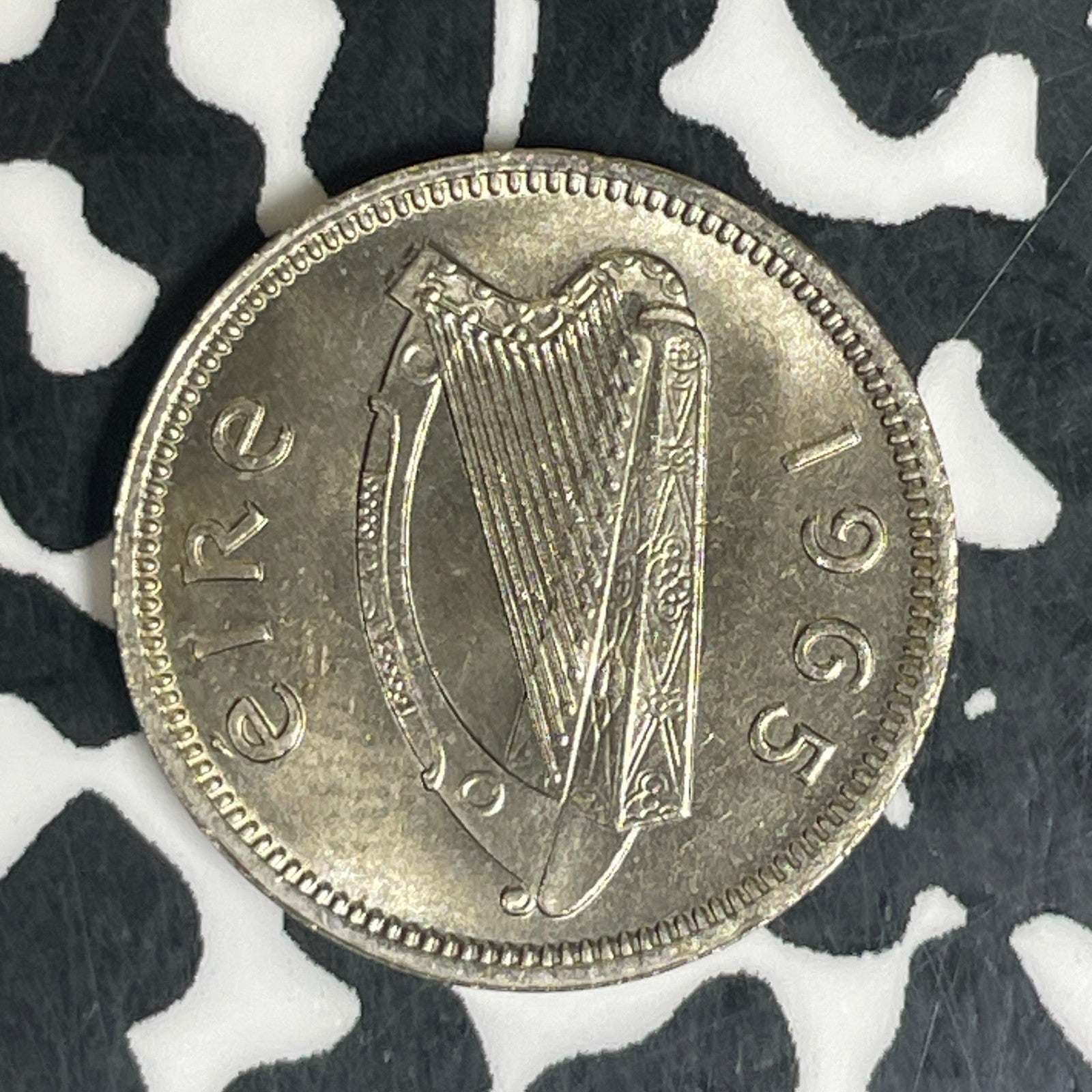 1961 Ireland 3 Pence Threepence Lot#C6286 High Grade! Beautiful!