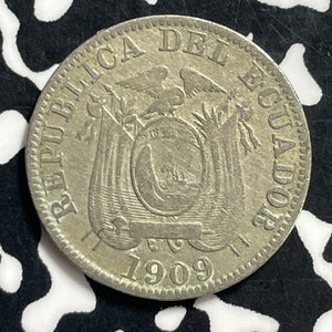 1909 Ecuador 5 Centavos Lot#C0471