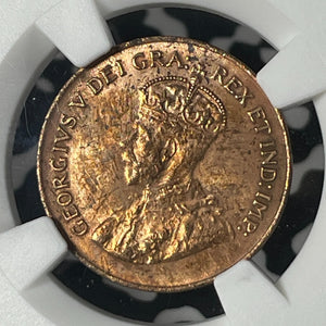 1922 Canada Small Cent NGC Altered Color-UNC Details Lot#G191 Key Date!