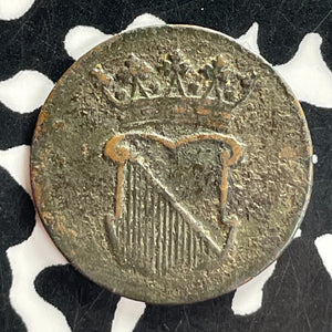 1753 Netherlands East Indies 1/2 Duit Half Duit Lot#T7350