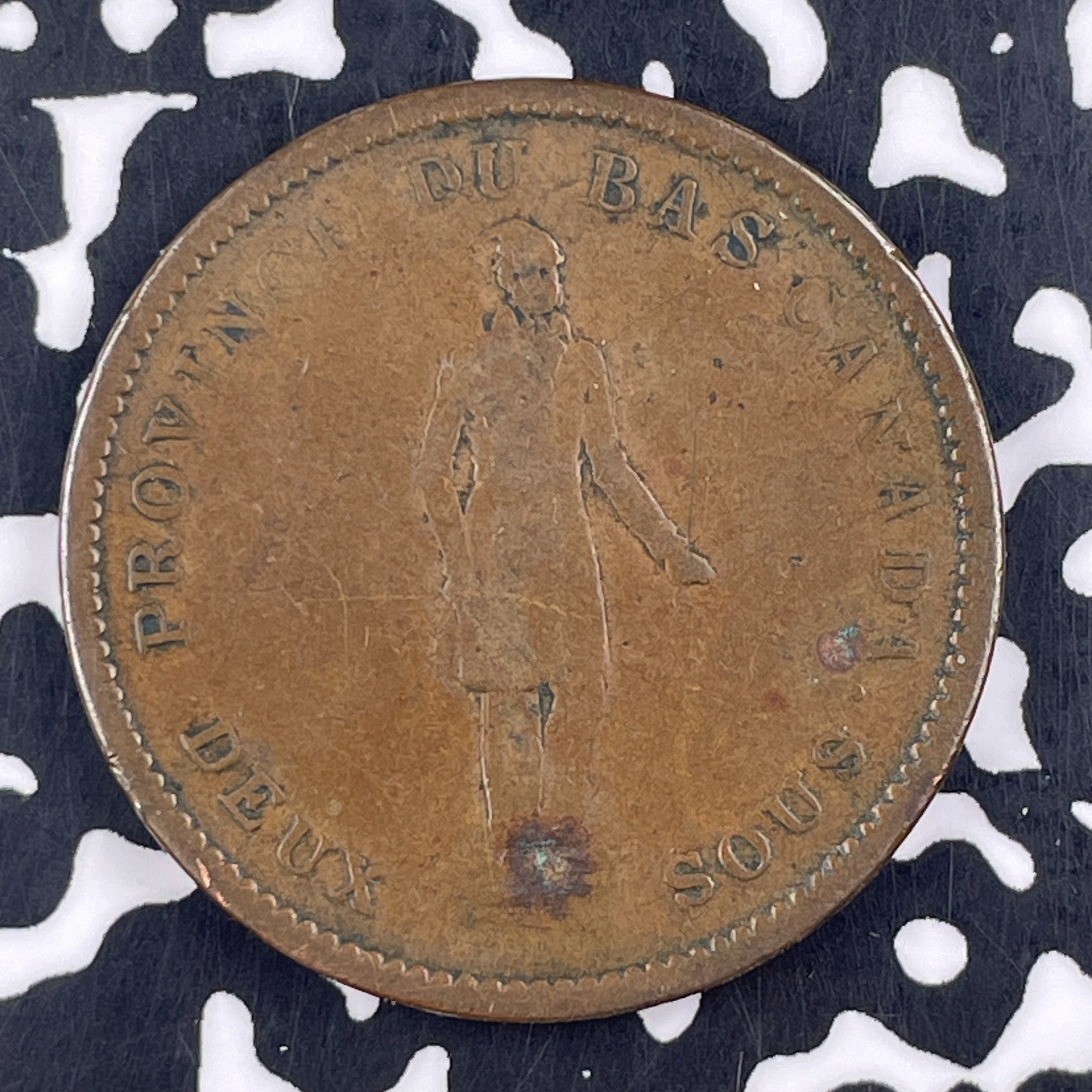 1837 Lower Canada 1 Penny Token Lot#F4942