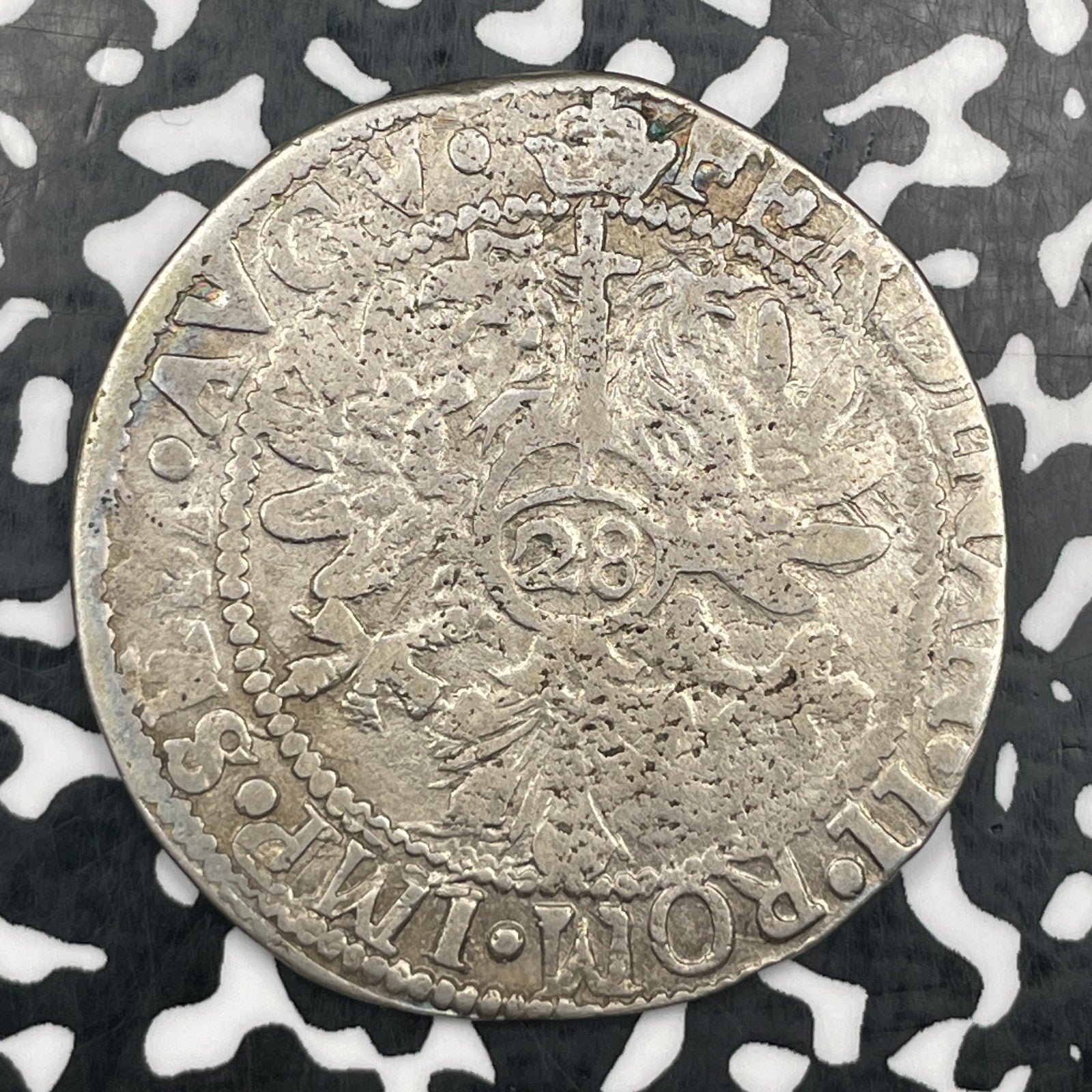 (1624-37) Germany Emden 28 Stuber/2/3 Thaler Lot#JM1995 Large Silver! DAV-508