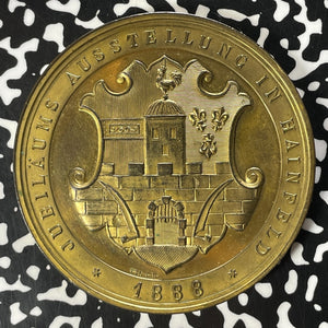 1888 Austria Hainfeld Jubilee Exhibition Medal Lot#OV1516 60mm
