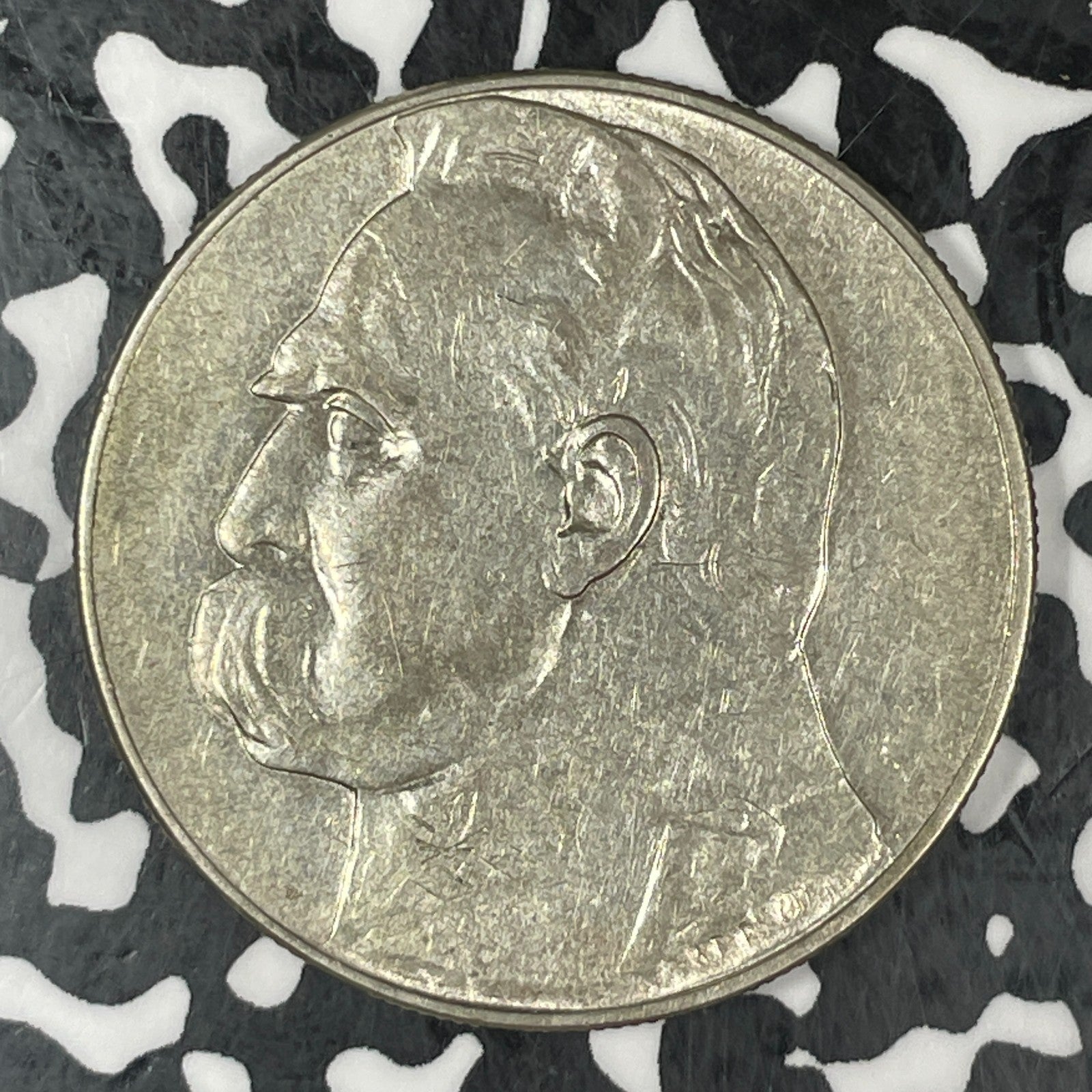 1935 Poland 10 Zlotych Lot#JM0502 Large Silver! Nice!