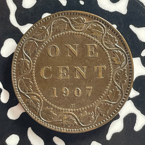 1907-H Canada Large Cent Lot#T7816 Key Date!