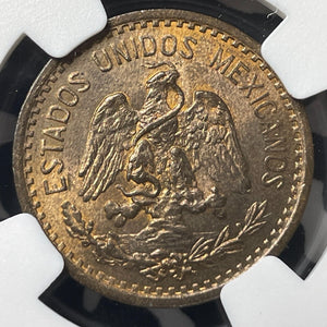 1906-Mo Mexico 1 Centavo NGC MS65RB Lot#G9044 Gem BU!