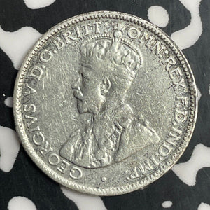 1935 Australia 6 Pence Sixpence Lot#T0625 Silver!