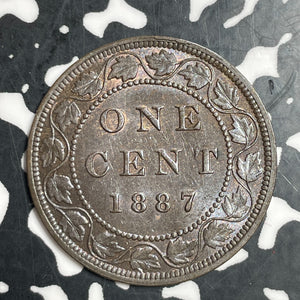 1887 Canada Large Cent Lot#T3204 High Grade! Beautiful!