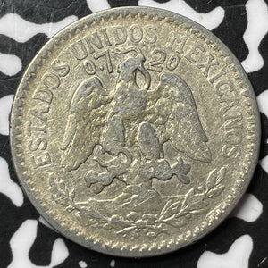 1920 Mexico 50 Centavos Lot#D8306 Silver!