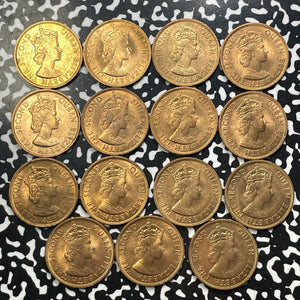 1965 Seychelles 5 Cents (15 Available) (1 Coin Only) High Grade! Beautiful!