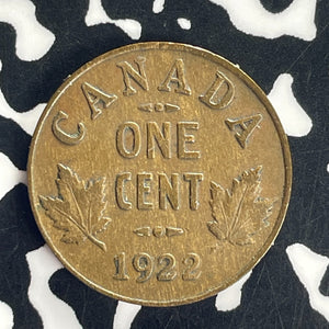1922 Canada Small Cent Lot#T8676 Key Date!