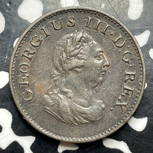 1806 Ireland George III Farthing Lot#MK286