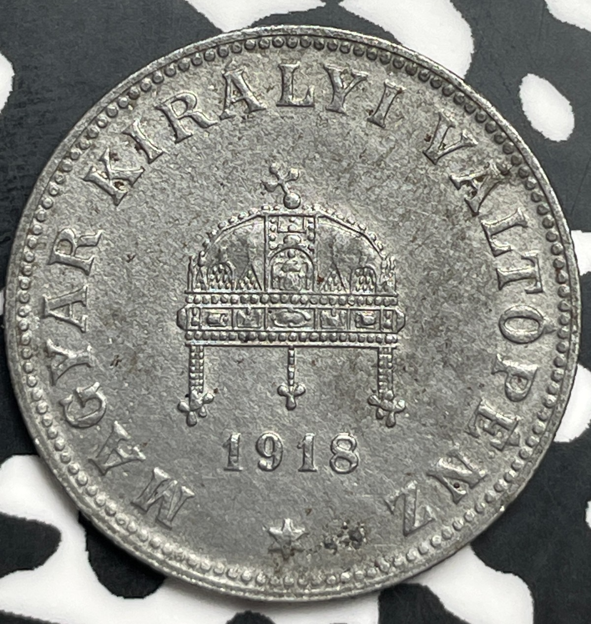 1918-KB Hungary 20 Filler Lot#T9875