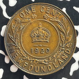 1920 Newfoundland Large Cent Lot#T7951 Nice!