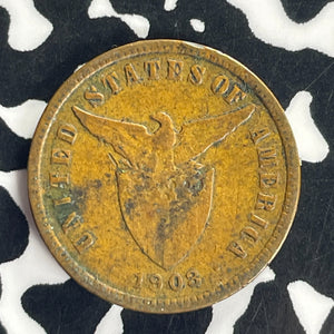 1903 U.S. Philippines Half Centavo 1/2 Centavo Lot#T8696